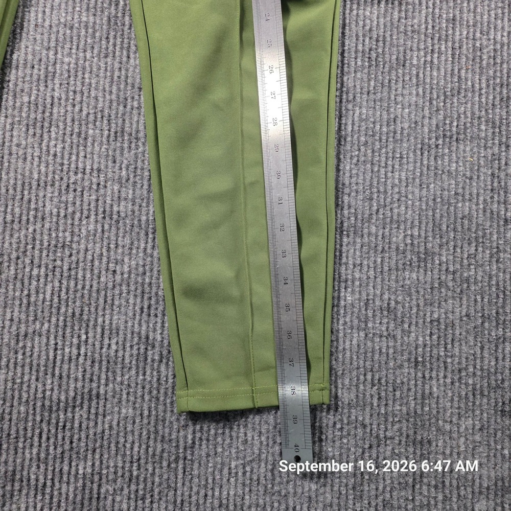 Polished & Poised Womens 2XL Green Skinny Stretch Pants Smoothing Waistband NWT - Picture 2 of 9